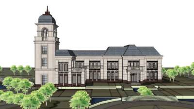 欧式建筑售楼部sketchup模型下载_sketchup草图大师SKP模型